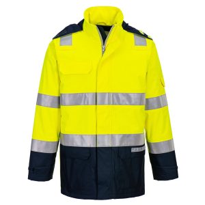 Bizflame Rain+ Hi-Vis Lysbue Jakke