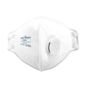 FFP3 Dolomite foldbar maske med ventil (PK20)
