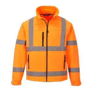 Hi-Vis Klassisk Softshell (3L)