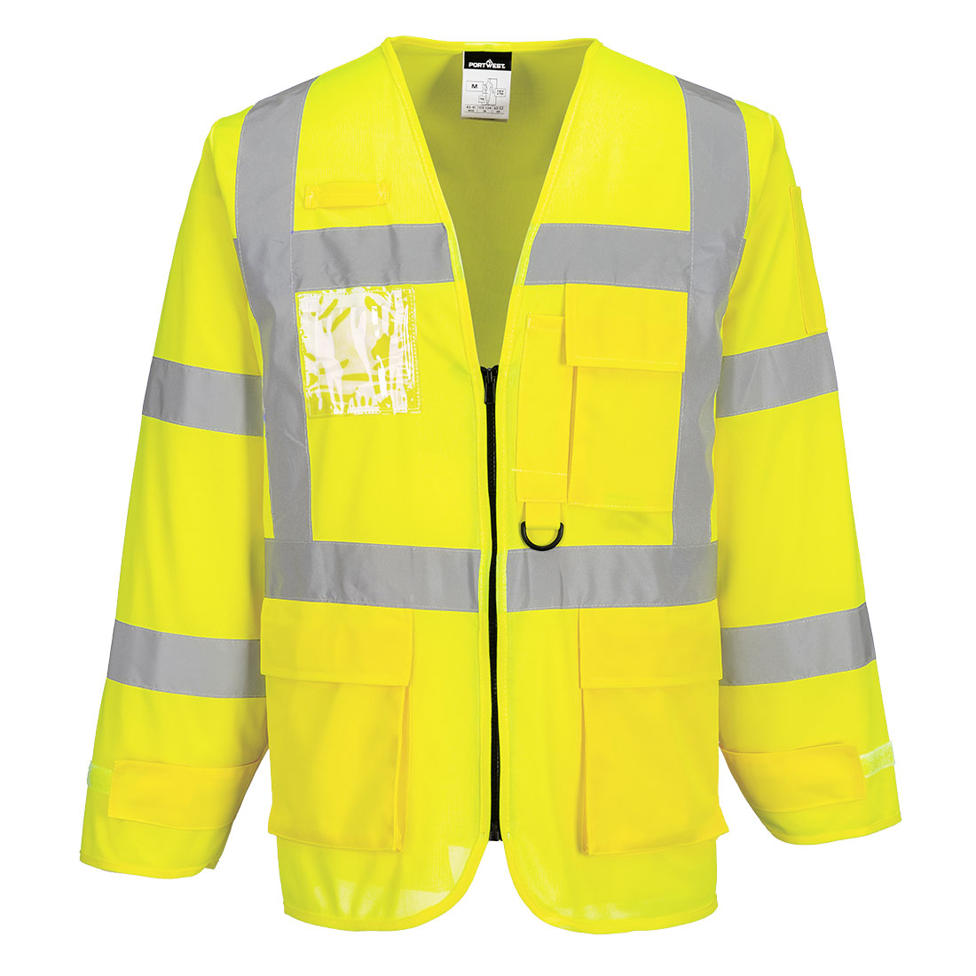 Hi-Vis Executive jakke Portwest S475 gul med høy synlighet klasse 3 sertifisering