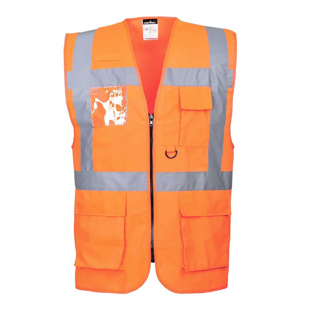 Hi-vis vest Portwest S476 Berlin Executive oransje med refleksstripermulti-sertifisert