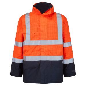 Bizflame Rain Hi-Vis allværsjakke