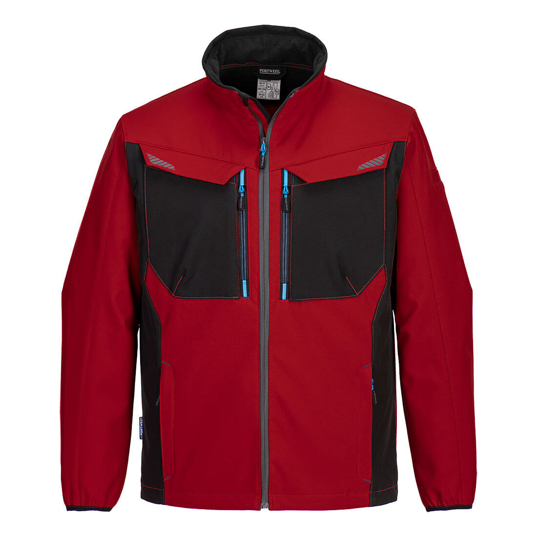 Softshell jakke Portwest T750 - vanntett pustende arbeidsjakke med micro fleece fôr