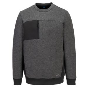 Vernegenser Portwest KX377 - grønn fukttransporterende sweatshirt med refleks