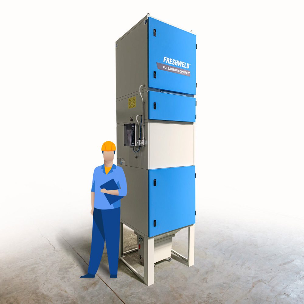 Freshweld PULSATRON TVXL V sentralfilter stor